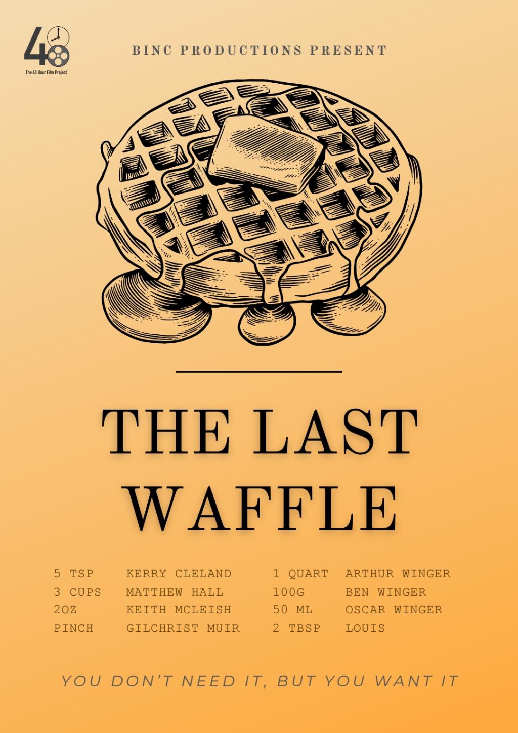 Filmposter for The Last Waffle